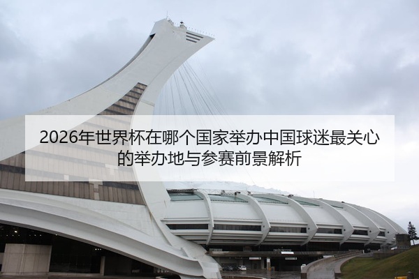 2026年世界杯在哪个国家举办中国球迷最关心的举办地与参赛前景解析