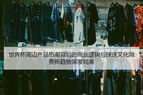 世界杯周边产品热潮背后的商业逻辑与球迷文化消费新趋势深度观察